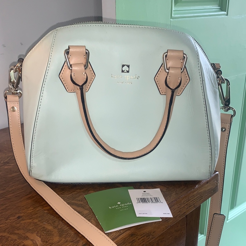 Kate Spade Mini Pippa Purse -  mint mojito color